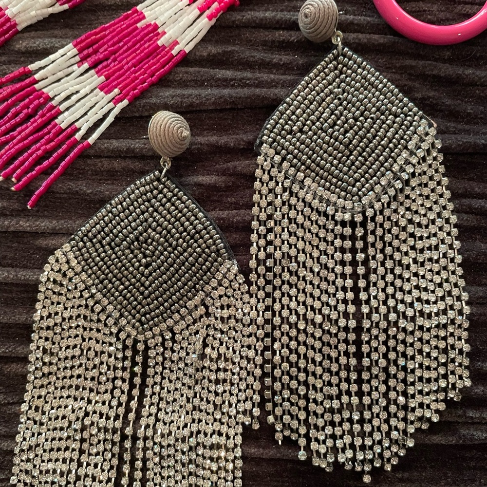 ‼️SOLD‼️Earrings, 3 pair or your choice of only 1 or 2 - Picture 4 of 6